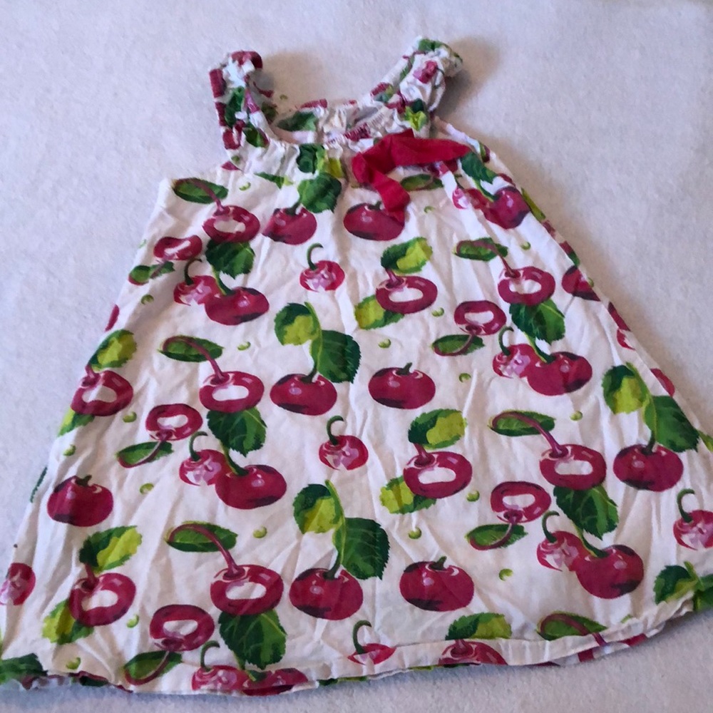 CRB girls | Cherries Print Dress | Size 4 Girls